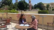 جيهان زكي وحنان مجدي تبحثان تعزيز الخدمات الثقافية بالوادي الجديد