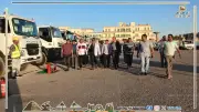 السكرتير العام المساعد لبني سويف يتفقد معدات الطوارئ والنظافة