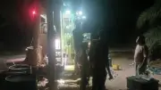 ضبط حفار آبار مخالف غرب بولاق بالوادي الجديد لعدم استيفاء التراخيص