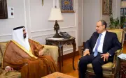 وزير الخارجية يستقبل رئيس البرلمان العربي لبحث تعزيز العمل العربي المشترك