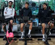 المنتخب المصري يخوض تدريبات في الجيم استعداداً لمواجهة أستراليا بكأس العالم 2026
