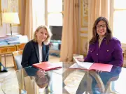 وزيرة الثقافة ونظيرتها الفرنسية تضعان الخطة التنفيذية للشراكة الاستراتيجية