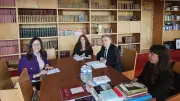 وزيرة الثقافة تبحث مع المكتبة الوطنية الفرنسية التعاون في رقمنة التراث