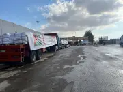 الهلال الأحمر المصري يطلق قافلة مساعدات جديدة نحو غزة