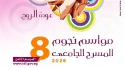 إعلان العروض المتأهلة للدورة الثامنة من مواسم نجوم المسرح الجامعي