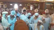 إيبارشية الفيوم تختتم احتفالات العيد الـ112 لنياحة القديس الأنبا أبرآم