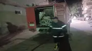 إخماد حريق بمخزن الجمعية التعاونية الاستهلاكية في البداري بأسيوط دون خسائر بشرية