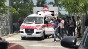 وداع مؤثر.. خروج جثمان الفنان محمد مرزبان من مستشفى أبو خليفة (فيديو)
