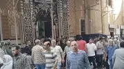 تشييع جثمان ضحية طليقها في المنوفية وسط حالة من الحزن
