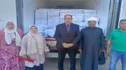 توزيع 4 أطنان لحوم على الأسر الأولى بالرعاية في الجيزة