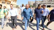 رئيس مياه الغربية يتفقد محطات كفر الزيات لمتابعة سير المشروعات