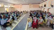 إقبال كثيف من طلاب الثانوية العامة على القوافل التعليمية بالفيوم