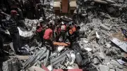 سقوط شهداء وجرحى في غارة إسرائيلية على مخيم البريج وسط غزة