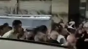 جنازة مهيبة لعريس نبروه بعد مقتله قبل زفافه بأيام من السعودية