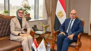 وزير الري ومحافظ الوادي الجديد يتابعان استخدام المياه الجوفية والتنمية