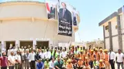 وزير الإنتاج الحربي ومحافظ أسوان يتفقدان مشروعات حياة كريمة