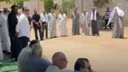 أهالي عرب النجدي يشيعون جثمان رئيس محكمة استئناف الأقصر بالدموع