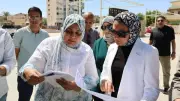 محافظ الوادي الجديد تتفقد تطوير أرض المعارض بالخارجة
