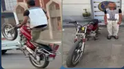 القبض على عامل استعرض بدراجته النارية في الوايلى بالقاهرة