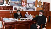 البابا تواضروس يلتقي الأنبا توماس لبحث ملفات دير البهنسا الرعوية والإدارية