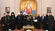 البابا تواضروس يستقبل وفد الكنيسة الروسية ويدعو للقاء بطاركة الأرثوذكس
