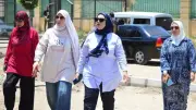 رئيس مدينة بورفؤاد تتفقد أعمال تطوير حديقة المنتزه التاريخية