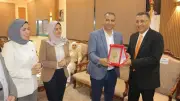 محافظ القليوبية يكرم وليد الفرماوي بعد تصعيده بوزارة الشباب والرياضة