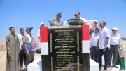 محافظ قنا ورئيس هيئة تنمية الصعيد يضعان حجر أساس مشروع شتلات القصب بالمراشدة