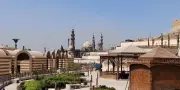 صورة نادرة لشارع السيدة عائشة في القاهرة عام 1912