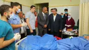 إصابة رئيسة وحدة محلية بكفر الشيخ بحروق من الدرجة الثانية