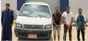 كشف ملابسات فيديو مشاجرة بين 3 أشخاص وقائد ميكروباص في بني سويف
