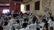 مركز شباب شلقان يحتفل بالهدف الأول لمصر أمام بلجيكا في كأس العالم 2026