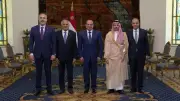 السيسي يبحث مع وزراء خارجية باكستان وتركيا والسعودية تعزيز التعاون الرباعي