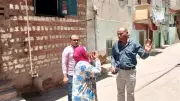 رئيس مركز سمالوط يأمر بإخلاء فوري لعقار مهدد بالانهيار في المنيا