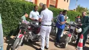 قافلة مرورية تنجز معاملات المواطنين بمركز بلاط في الوادي الجديد
