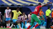 فينيسيوس جونيور يسجل هدفاً صاروخياً بسرعة 101 كم/س في مرمى المغرب بكأس العالم 2026