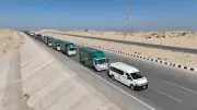 بيت الزكاة والصدقات يطلق قافلة مساعدات إنسانية إلى شمال سيناء