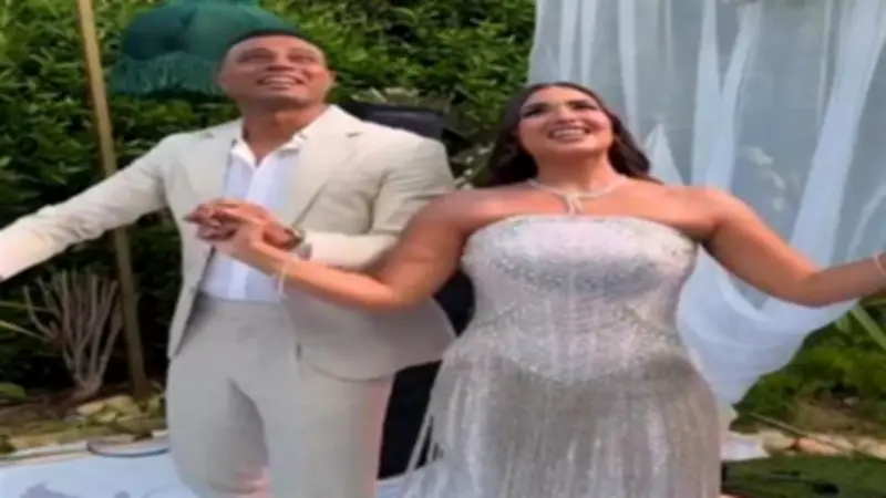 صور حفل زفاف الفنان أحمد ماجد في أجواء عائلية بسيطة