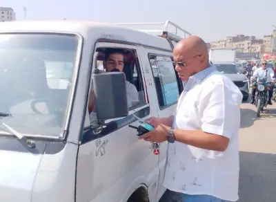 ضبط 1423 مخالفة سرفيس بالجيزة وإزالة 4 مواقف عشوائية خلال أسبوع