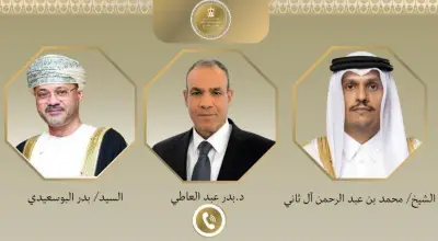 عبد العاطي يبحث مع وزيري خارجية عُمان وقطر التطورات في المنطقة