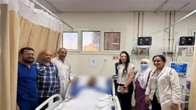 مستشفى صدر المنيا تنقذ شابًا من الموت بعد لدغة ثعبان سام