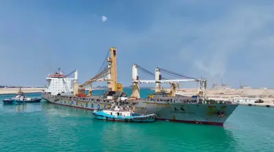 بدء التشغيل التجاري لمحطة ترانس كارجو للبضائع العامة صور