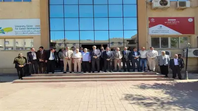 رئيس جامعة الدلتا التكنولوجية يشيد بمشروعات تخرج الطلاب المبتكرة