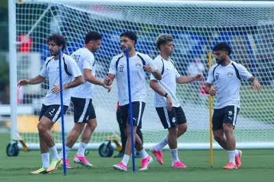 منتخب مصر يختتم استعداداته لمواجهة الأرجنتين في كأس العالم