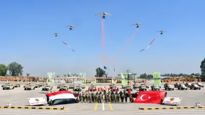 انطلاق فعاليات التدريب المصري التركي المشترك 