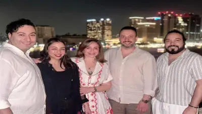 إلهام شاهين تنشر صورًا جديدة من كواليس فيلم 