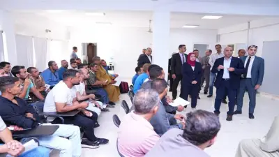 وزير العمل يتفقد اختبارات العمالة الزراعية الموسمية بالخارج