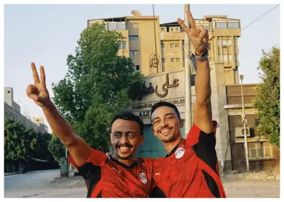 بقميص الفراعنة: أبطال محمود الثاني يحتفلون بفوز مصر على أستراليا