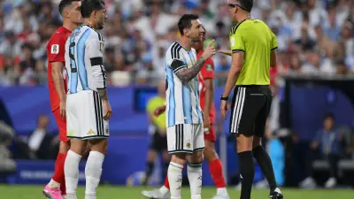 فيديو: ميسي ينفجر في وجه حكم مباراة سويسرا بكأس العالم 2026