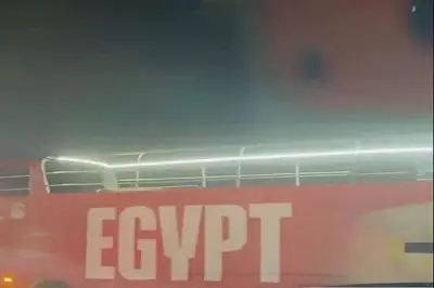 بحافلة مكشوفة: العلمين الجديدة تزين للاحتفال بفرعونة المونديال